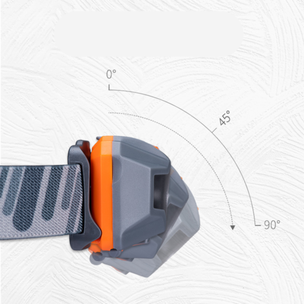 Naturehike Serie-TD-02 Faro ligero portátil, faro de la cabeza recargable, impermeable, para pesca al aire libre, Camping, senderismo, USB, ultraligero, 74g