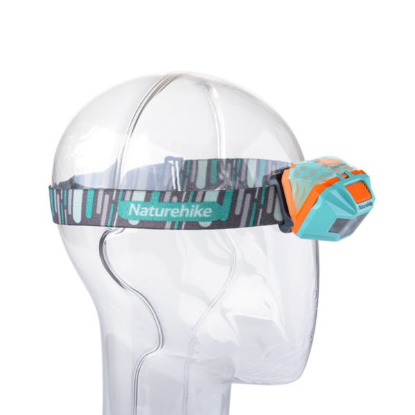 Naturehike Serie-TD-02 Faro ligero portátil, faro de la cabeza recargable, impermeable, para pesca al aire libre, Camping, senderismo, USB, ultraligero, 74g