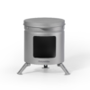 Naturehike Serie-Titanio Mini estufa de leña, quemador, horno de titanio, brasero, utensilios de cocina para acampar, diámetro Olla portátil ligera de 5-20cm