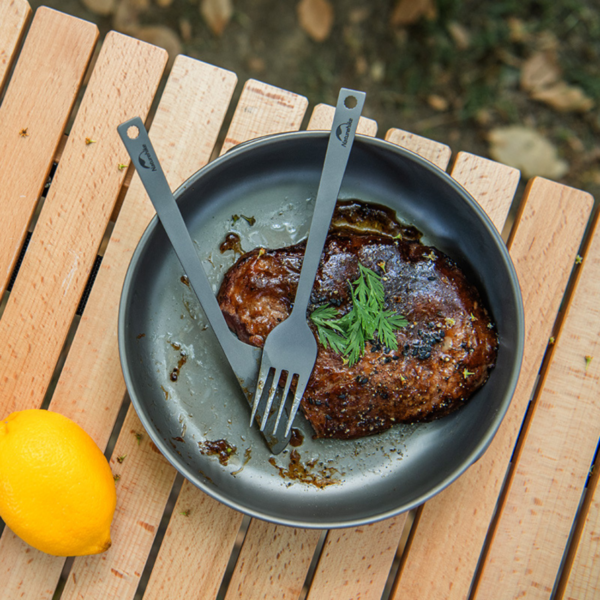 Naturehike-Serie-Titano-Kits-de-cubiertos-6.png Naturehike Serie-Titano, Kits de cubiertos de titanio ultraligero 3 en 1, juego de cuchara, cuchillo, tenedor, vajilla para Picnic al aire libre, cuchillo de titanio,