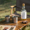 Naturehike Serie-Titano Taza de titanio ultraligera para acampada, tasa portátil de alta capacidad de 280ml, para viaje y aire libre.