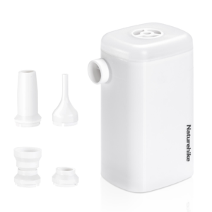 Naturehike Serie-Xingtu minibomba de aire portátil multifunción para acampada, bomba de aire alimentada por USB con lámpara Led, ideal para Senderismo y viajes al aire libre, hinchables