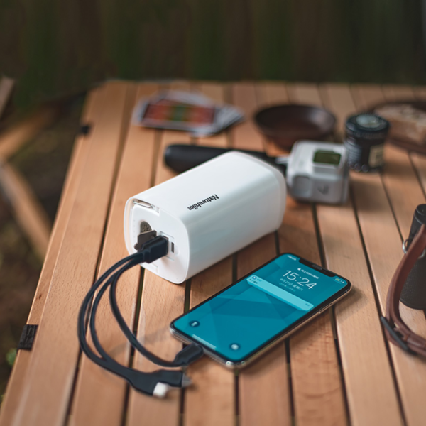 Naturehike Serie-Xingtu minibomba de aire portátil multifunción para acampada, bomba de aire alimentada por USB con lámpara Led, ideal para Senderismo y viajes al aire libre, hinchables