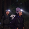 Naturehike Serie-Xingyu Faro de cabeza delantero ultraligero para acampada, linterna de 5 modos, luz roja de emergencia SOS, portátil, resistente al agua IP65
