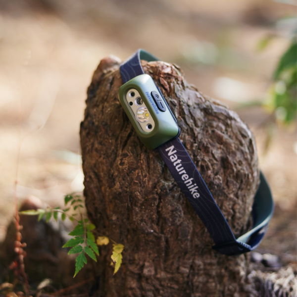 Naturehike Serie-Xingyu Faro de cabeza delantero ultraligero para acampada, linterna de 5 modos, luz roja de emergencia SOS, portátil, resistente al agua IP65