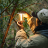 Naturehike Serie-Yuege Lámpara cuadrada para acampar, luz impermeable portátil para exteriores, 3 engranajes, atmósfera ajustable, lámpara colgante tipo C, carga