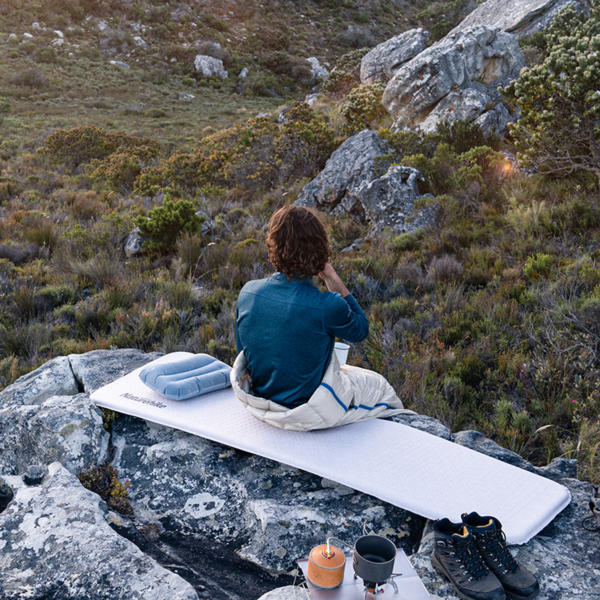 Naturehike Serie-Yuxian colchones de aire de esponja autoinflables para senderismo al aire libre, colchoneta ligera para dormir y acampar