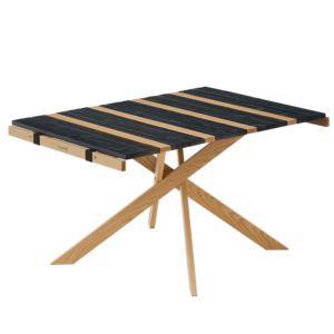 Naturehike Serie-Zhiyan (Dining table ) mesa plegable portátil para exteriores, mueble de madera maciza de apertura rápida para acampar, Picnic, barbacoa, playa, jardín, mesa de comedor