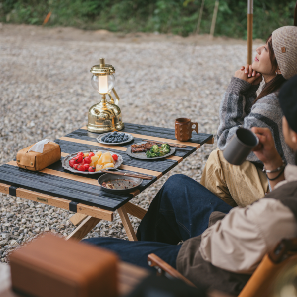 Naturehike Serie-Zhiyan (Dining table ) mesa plegable portátil para exteriores, mueble de madera maciza de apertura rápida para acampar, Picnic, barbacoa, playa, jardín, mesa de comedor