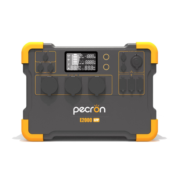 PECRON E2000LFP BATTERY  | 1920Wh (25.6V75Ah) /600000mAh | PORTABLE POWER STATION | SOLAR GENERATOR | 2000W-4000W