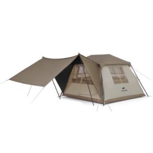 Naturehike Village 5.0 Carpa Automática De Campaña Con Toldo Exterior, Para 4 Personas Para Acampar, Viajes Al Aire Libre, Picnics