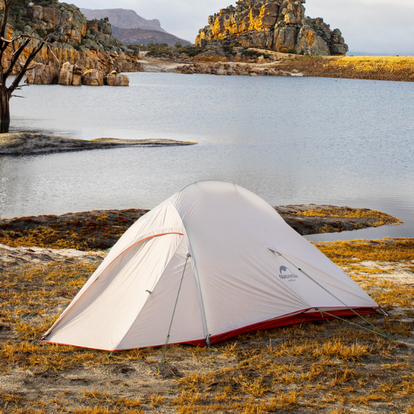 Naturehike Cloud-Up Ultraligero (Opción 1-2-3 Personas)Tienda de campaña Impermeable Doble Capa Camping Tienda de campaña