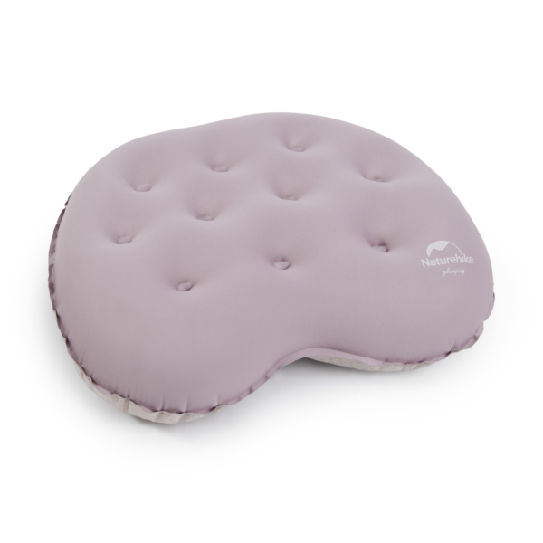 Naturehike Serie-Xintian almohada inflable de esponja portátil para viaje, cojín de aire ultraligero para acampar, oficina, TPU, cómodo y silencioso, 11Cm, para dormir en el cuello