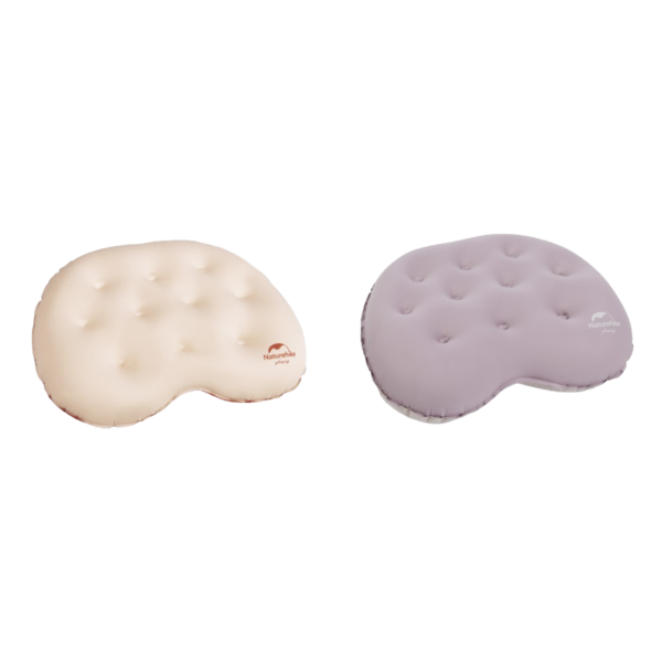 Naturehike Serie-Xintian almohada inflable de esponja portátil para viaje, cojín de aire ultraligero para acampar, oficina, TPU, cómodo y silencioso, 11Cm, para dormir en el cuello