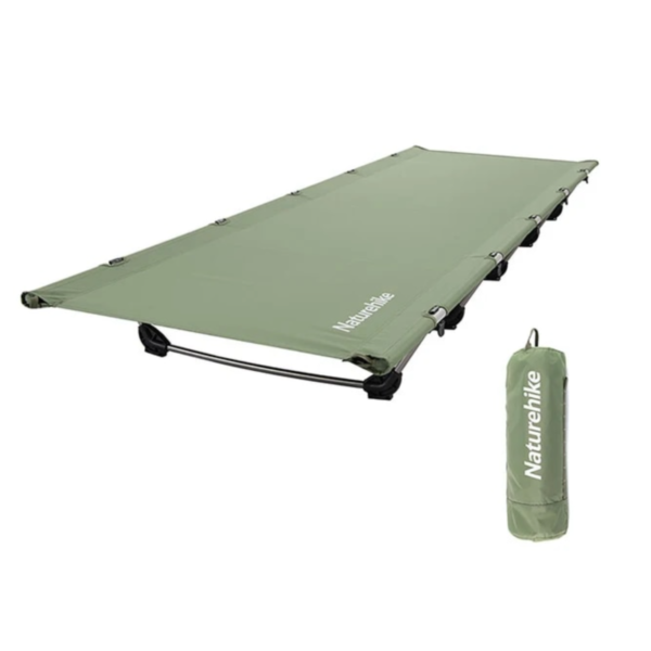 Naturehike Cama plegable XJC05, cama compacta ultraligera para acampada, pesca, playa, viaje, cunas para dormir al aire libre, cuna portátil para acampar