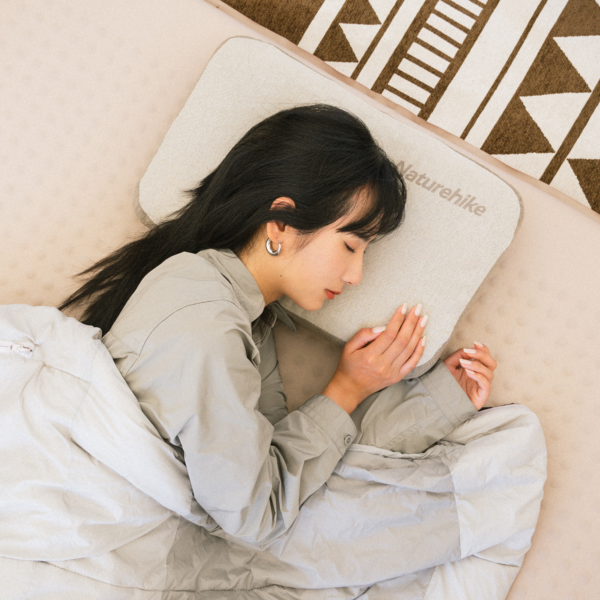 Naturehike Serie-Xinyue Almohada Portátil Para Dormir Al Aire Libre Naturaleza, Almohada Ultraligera Con Espuma Memoria Para Camping Almohada de Viaje Rebote Indeformable