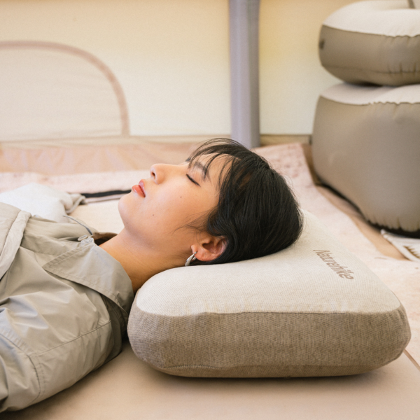 Naturehike Serie-Xinyue Almohada Portátil Para Dormir Al Aire Libre Naturaleza, Almohada Ultraligera Con Espuma Memoria Para Camping Almohada de Viaje Rebote Indeformable