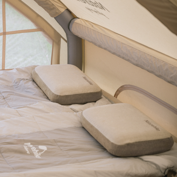 Naturehike Serie-Xinyue Almohada Portátil Para Dormir Al Aire Libre Naturaleza, Almohada Ultraligera Con Espuma Memoria Para Camping Almohada de Viaje Rebote Indeformable