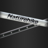 Naturehike Serie-ST06 Bastones de Trekking 2 en 1, bastón de aluminio de carbono, ultraligero, plegable, mango EVA, para acampar, escalar y senderismo