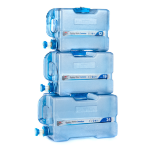 Naturehike Cubo para agua, tanque de almacenamiento de agua para acampar, tanque de almacenamiento de agua portátil para conducción al aire libre, contenedor de Picnic para acampar al aire libre, 12-24L