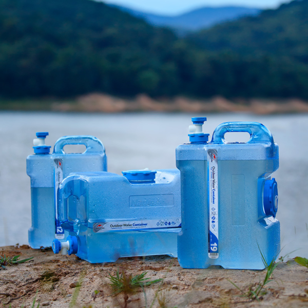 Naturehike Cubo para agua, tanque de almacenamiento de agua para acampar, tanque de almacenamiento de agua portátil para conducción al aire libre, contenedor de Picnic para acampar al aire libre, 12-24L