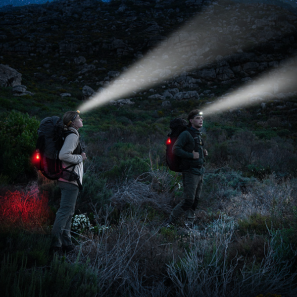 Naturehike Faro de cabeza Ip68 para aire libre, ultraligera, alta resistencia al agua, a prueba de polvo, linterna de senderismo, viaje, pesca portátil, faro para correr nocturno 2.7W, 10-300LM