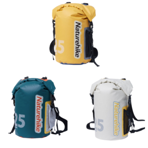 Naturehike Mochila impermeable ultraligera para acampada, bolsa flotante de PVC, bolsa de natación de separación seca y húmeda, bolsa flotante plegable, nueva bolsa de playa para senderismo, camping, 10L/15L/25L