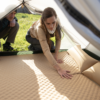 Naturehike Serie-10D colchoneta autoinflable portátil para acampar al aire libre con almohadilla para dormir individual/doble, autoinflable Pillow con esterilla