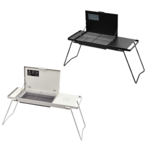 Naturehike Serie-Chongshan Mini Parrillas plegable de barbacoa, Mesa multifunción IGT plegable y ligera para acampar, Mini Mesa de barbacoa con parrilla,  para exteriores, Camping, Picnic, barbacoa