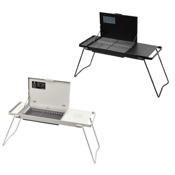 Naturehike Serie-Chongshan Mini Parrillas plegable de barbacoa, Mesa multifunción IGT plegable y ligera para acampar, Mini Mesa de barbacoa con parrilla,  para exteriores, Camping, Picnic, barbacoa