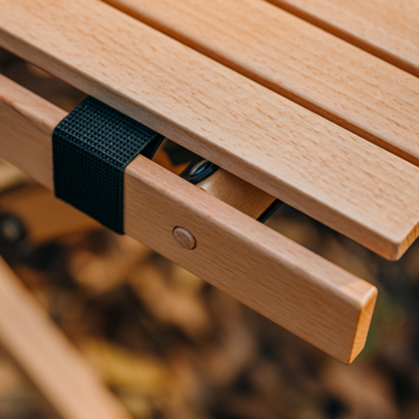 Naturehike Serie-Fangjian mesa plegable para exteriores, muebles portátiles de madera para aire libre, rodamiento, con capacidad de carga 30KG