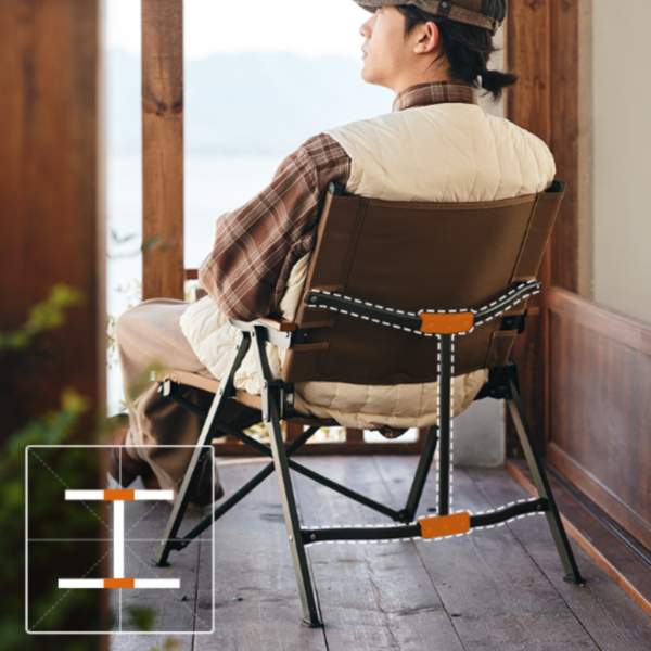 Naturehike Serie-L04 Silla plegable de apertura rápida, sillón plegable portátil de aleación de aluminio, silla de playa, Camping, Picnic, rodamiento de apertura rápida, Con capacidad de carga 120kg