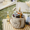 Naturehike Serie-Lingwo cubo de agua redondo plegable de 10/20L, cubo de almacenamiento portátil duradero, herramientas multifuncionales para pesca, Camping y senderismo