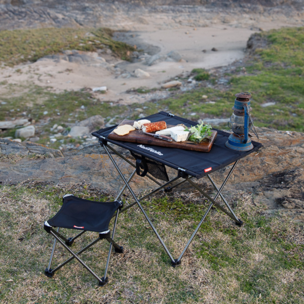 Naturehike Serie-NH15Z Mesa plegable ligera para exterior, portátil, de aleación de aluminio, ultraligera, para exteriores, barbacoa, de camping