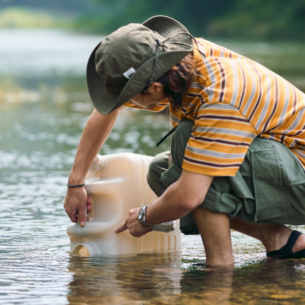Naturehike Serie-T Cubo de agua para exterior 12L-24L, Contenedor de agua cuadrado de PE de calidad alimentaria para Picnic y acampada al aire libre, cubo con grifo, senderismo al aire libre, huracanes