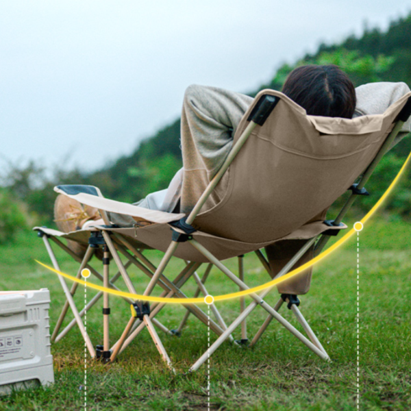 Naturehike Serie-T05J silla reclinable desmontable con almohada, taburete plegable para ocio, Camping al aire libre, pesca, sillón portátil ajustable, nuevo producto