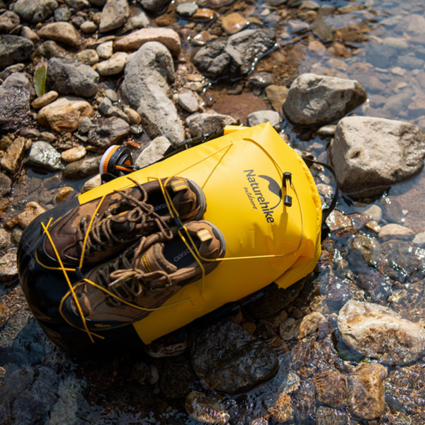 Naturehike Serie-TB03 TPU mochila impermeable con separación en seco y húmedo, mochila impermeable para hombres y mujeres, mochila para la montaña, bolsa de viaje deportiva para natación, al aire libre, hiking