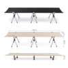 Naturehike Serie-XJ04 Cama plegable plegable portátil de aleación de aluminio para acampar, tienda de campaña, ultraligera, plegable, cómoda, de alta resistencia, para interiores/ exteriores