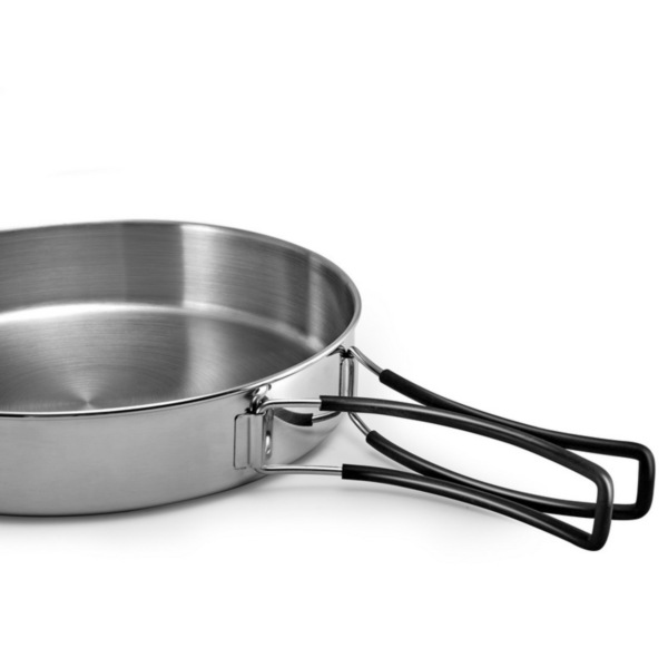 Naturehike Kits de olla para acampar, juego de cocina de acero inoxidable 304 para exteriores, hervidor de agua, olla, viaje, senderismo, Picnic, vajilla para barbacoa